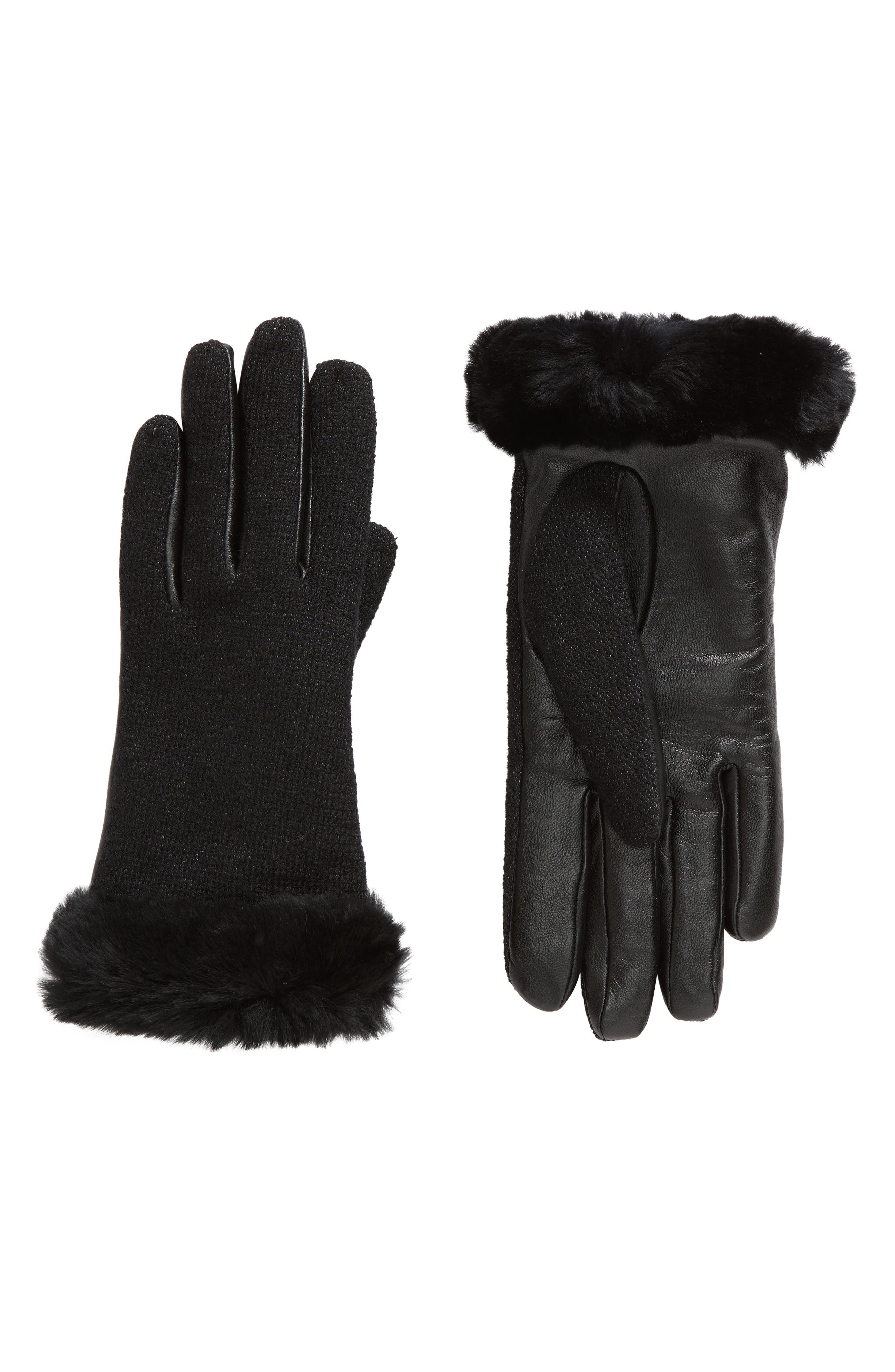 UGG® Shorty Genuine Shearling Gloves