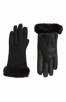 UGG® Shorty Genuine Shearling Gloves