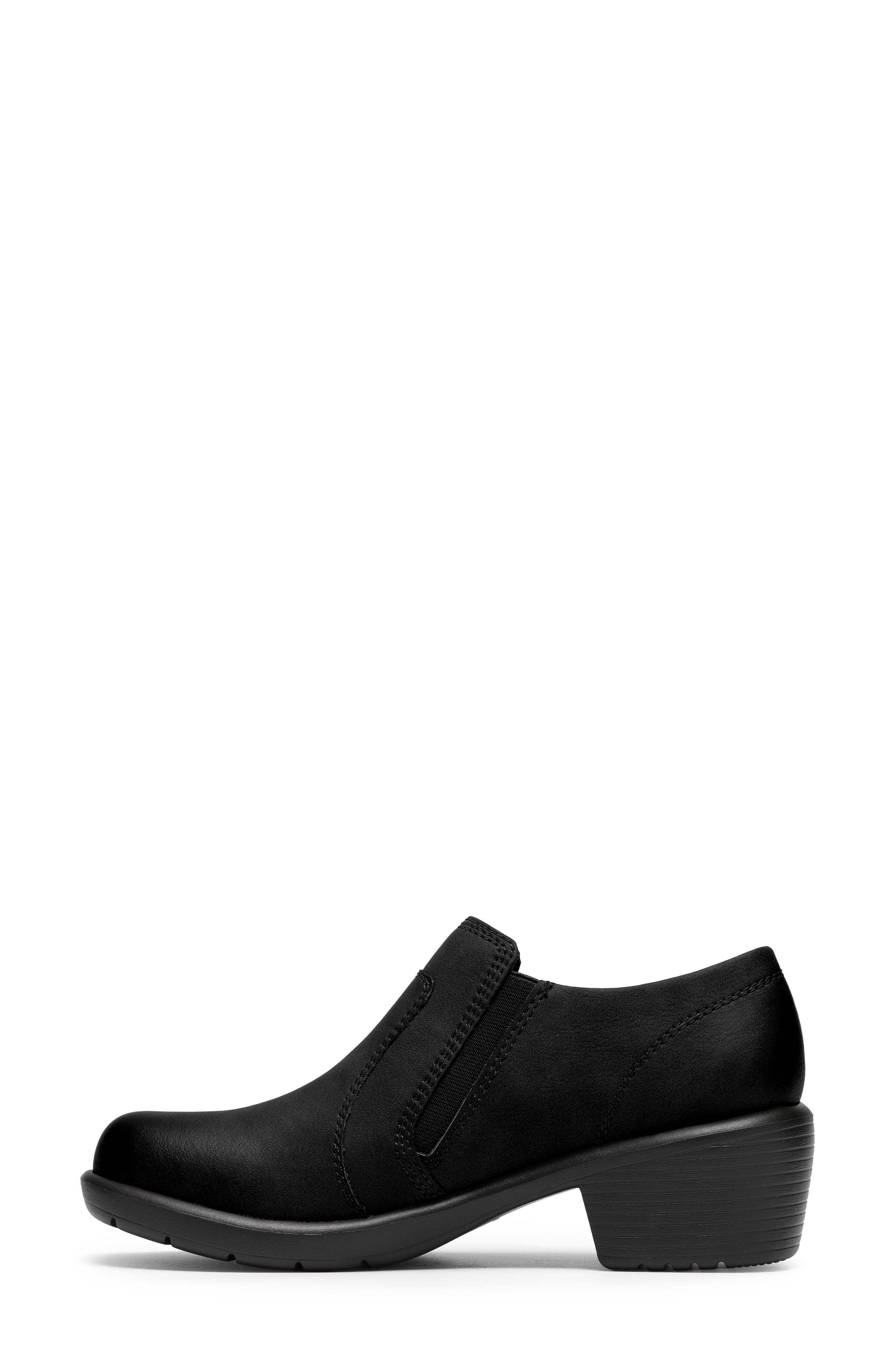 Kynnznie Ankle Bootie, Alternate, color, BLACK LEATHER