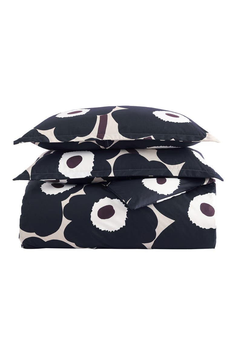 Unikko Duvet Cover & Sham Set, Main, color, PALOMA