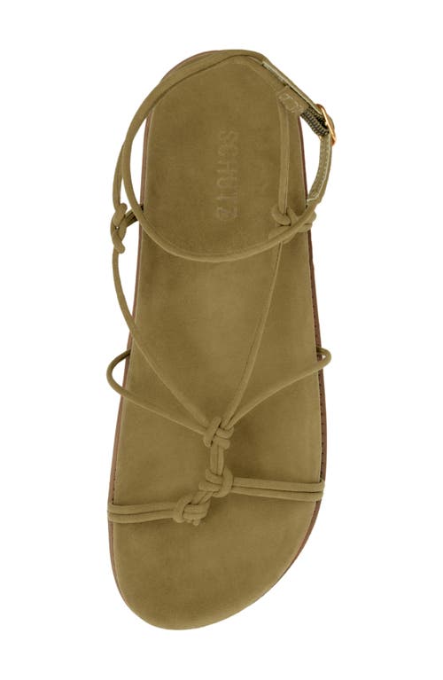 SCHUTZ SCHUTZ CALABRIA SPORTY ANKLE STRAP SANDAL