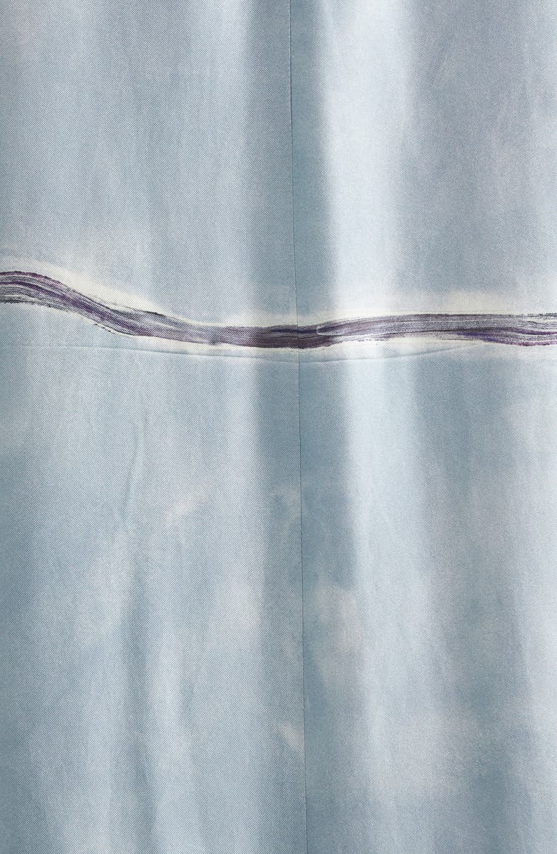 Altuzarra Noori Tulip Bouquet Sleeveless Silk Dress, Alternate, color, Storm Tulip