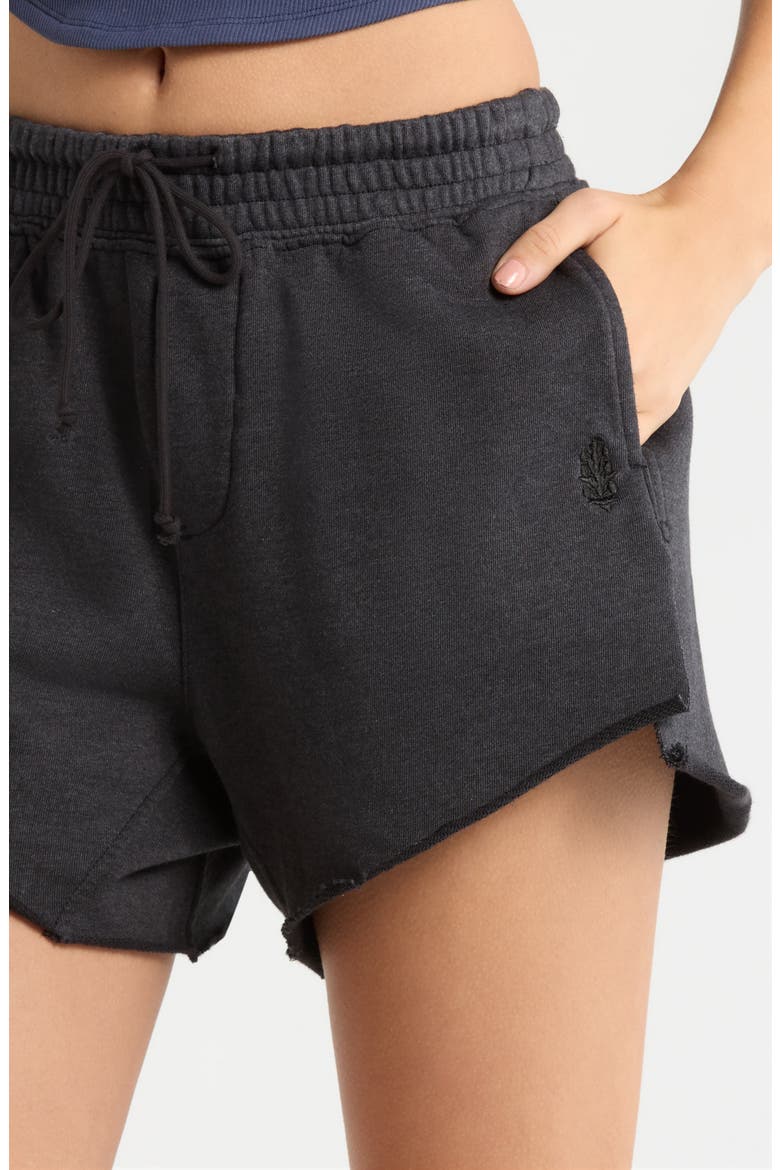 FP Movement Knockout Drawstring Shorts, Alternate, color, BLACK