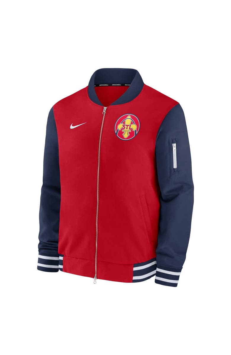 Nike Men's Nike  Red St. Louis Cardinals 2024 City Connect Authentic Collection Game Time Full-Zip Jacket, Alternate, color, Red