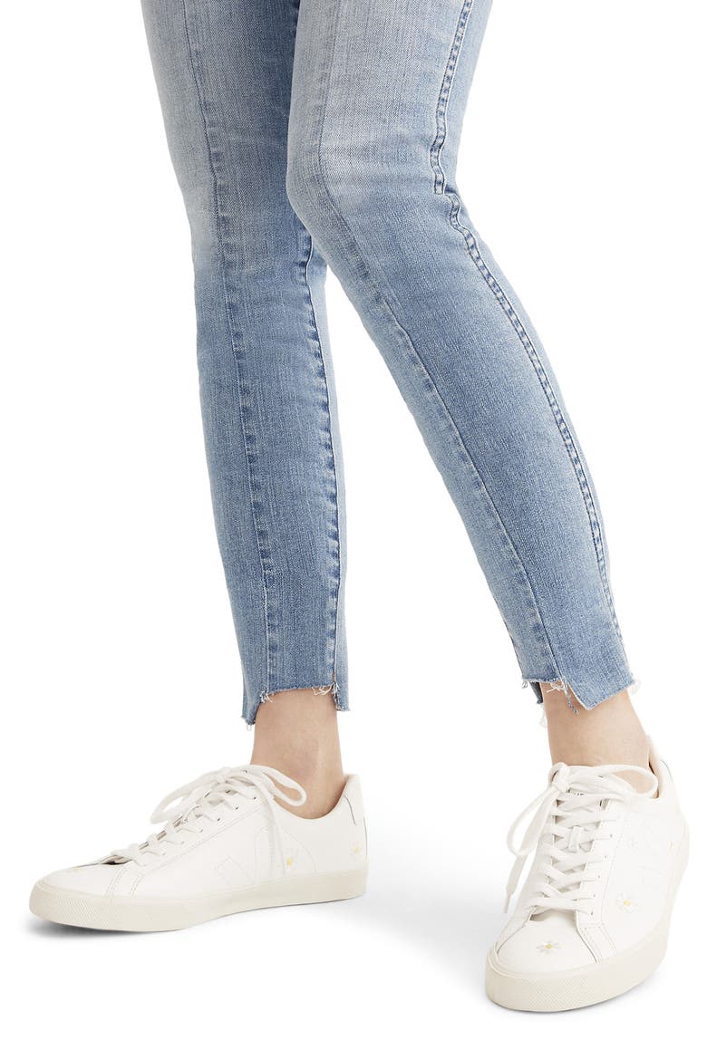9-Inch High Waist Seamed Step-Hem Edition Skinny Jeans, Alternate, color, AUGUST