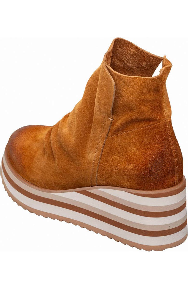 ANTELOPE Kirsten Platform Wedge Boot, Alternate, color, Cognac