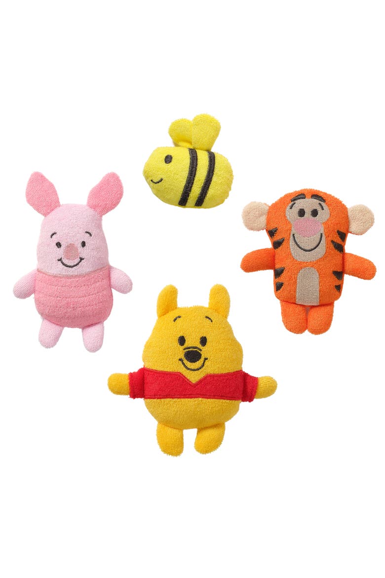 Winnie the Pooh Honey Pot Terry/Neoprene Bath Toy Set, Alternate, color, Multicolor