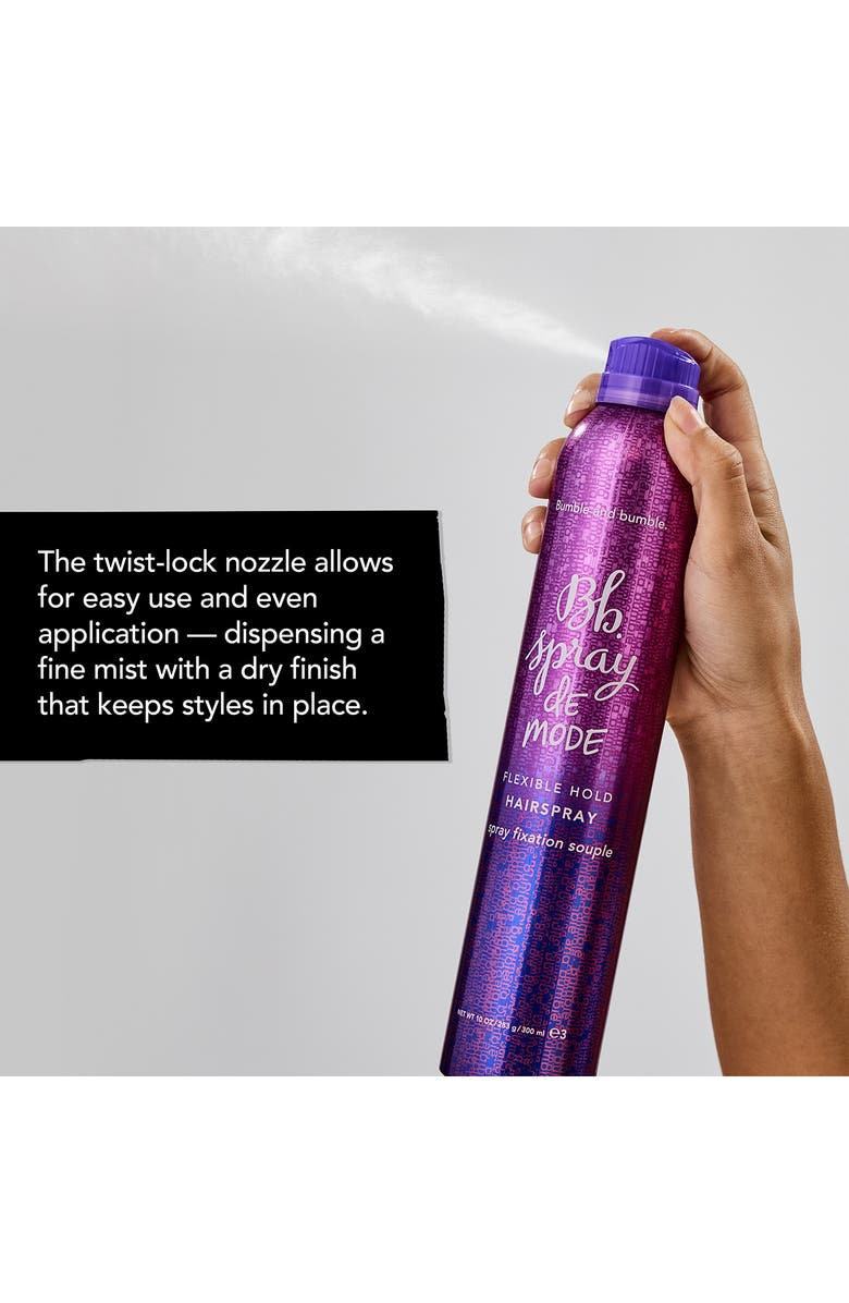 Bumble and bumble. Spray de Mode Flexible Hold Hairspray, Alternate, color, 