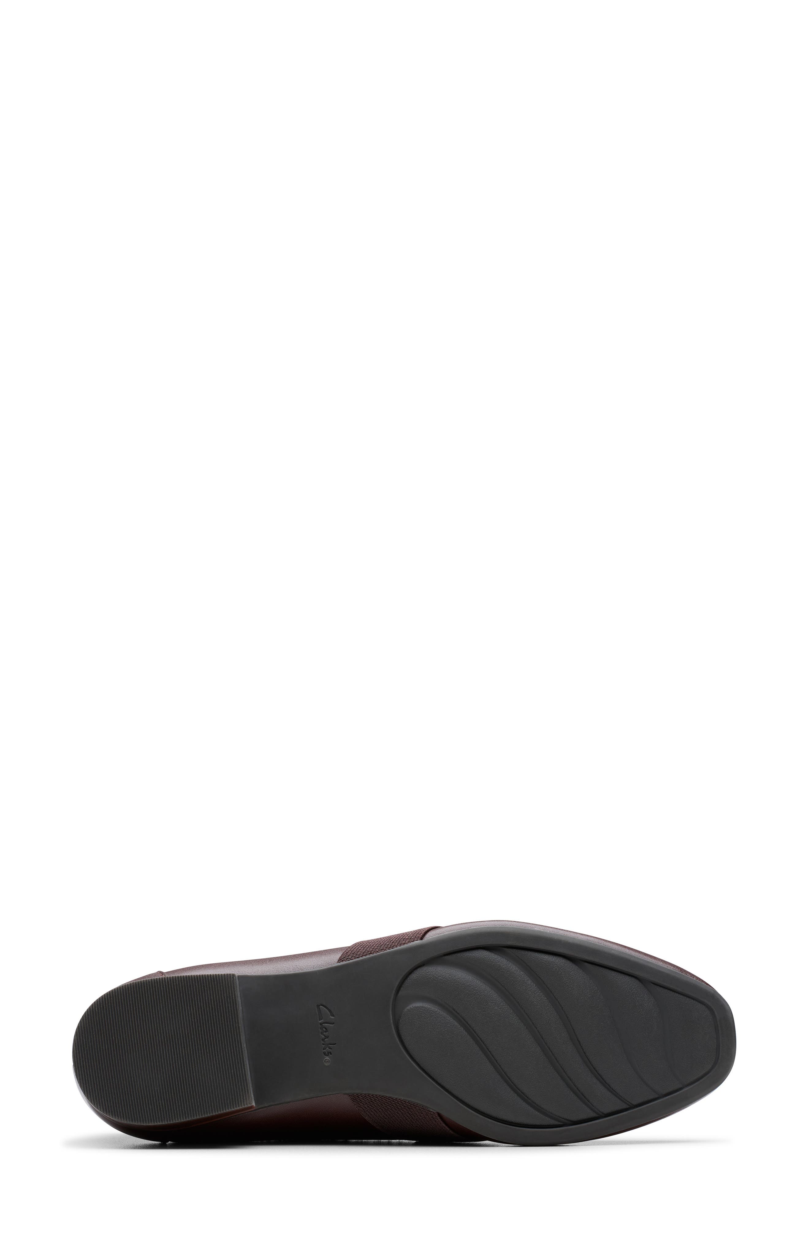 Clarks<sup>®</sup> Julilet Beat Loafer, Alternate, color, Merlot Lea