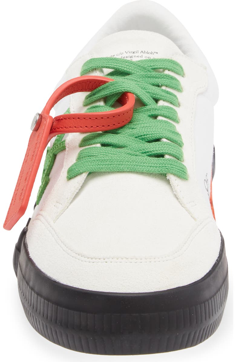 Off-White Vulcanized Low Top Sneaker, Alternate, color,