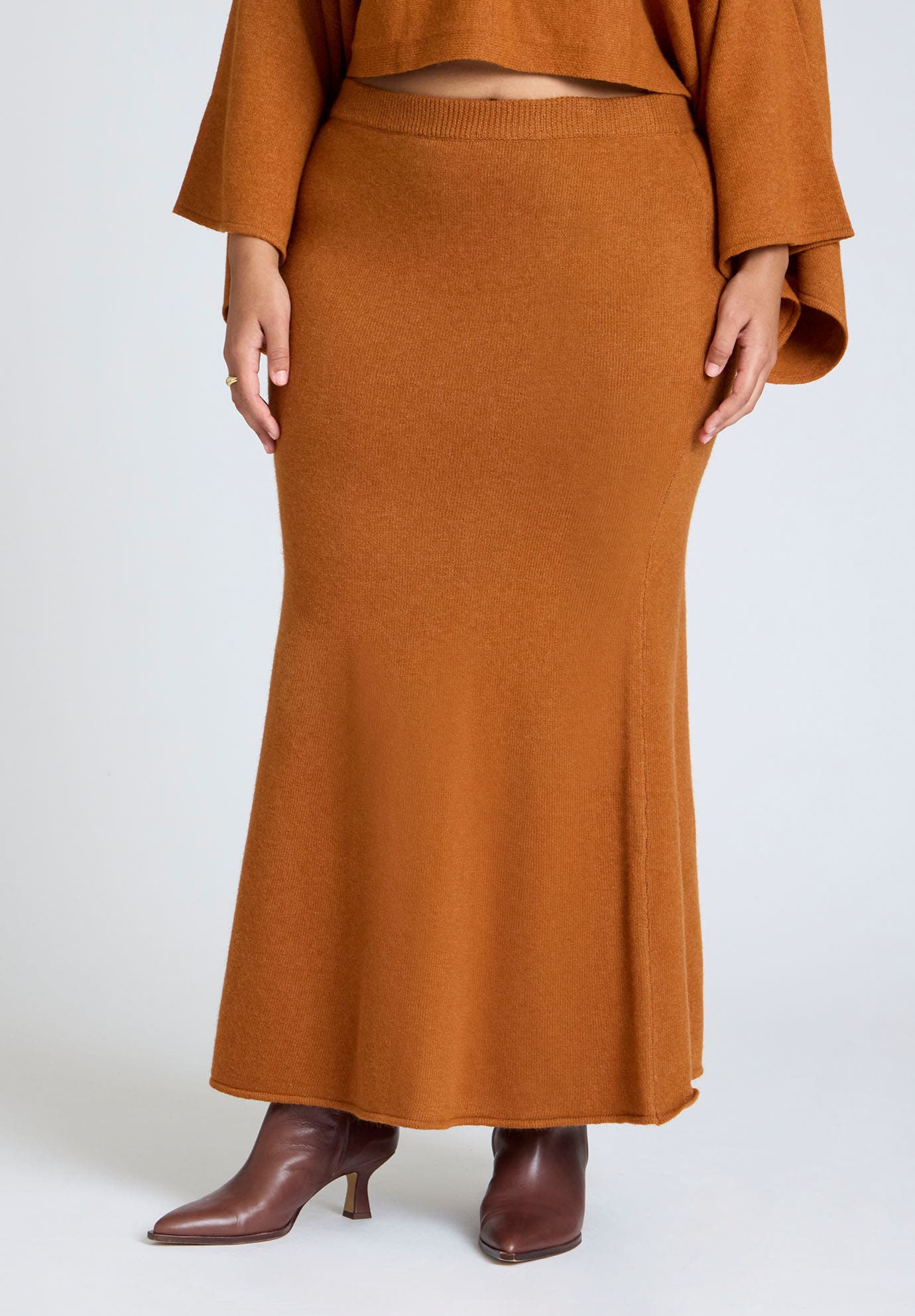 Sweater Maxi Skirt - image 2
