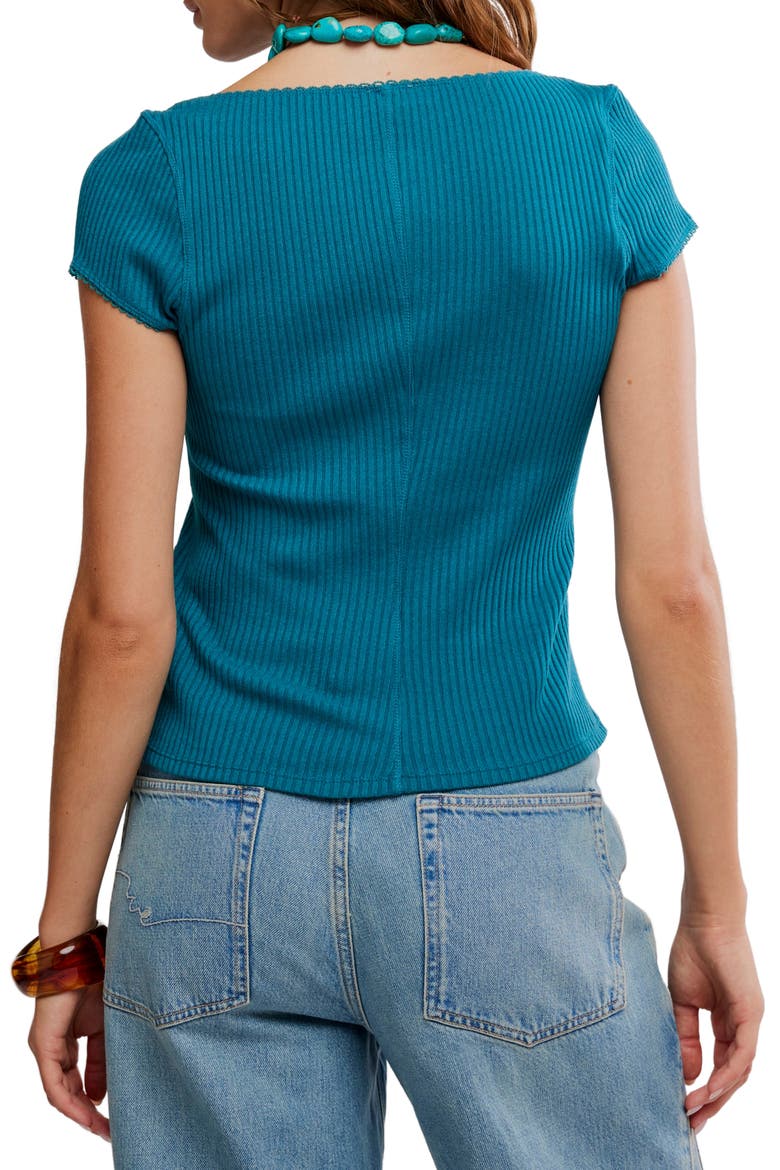 Most Wanted Short Sleeve Cotton Blend Cardigan, Alternate, color, BAYSIDE