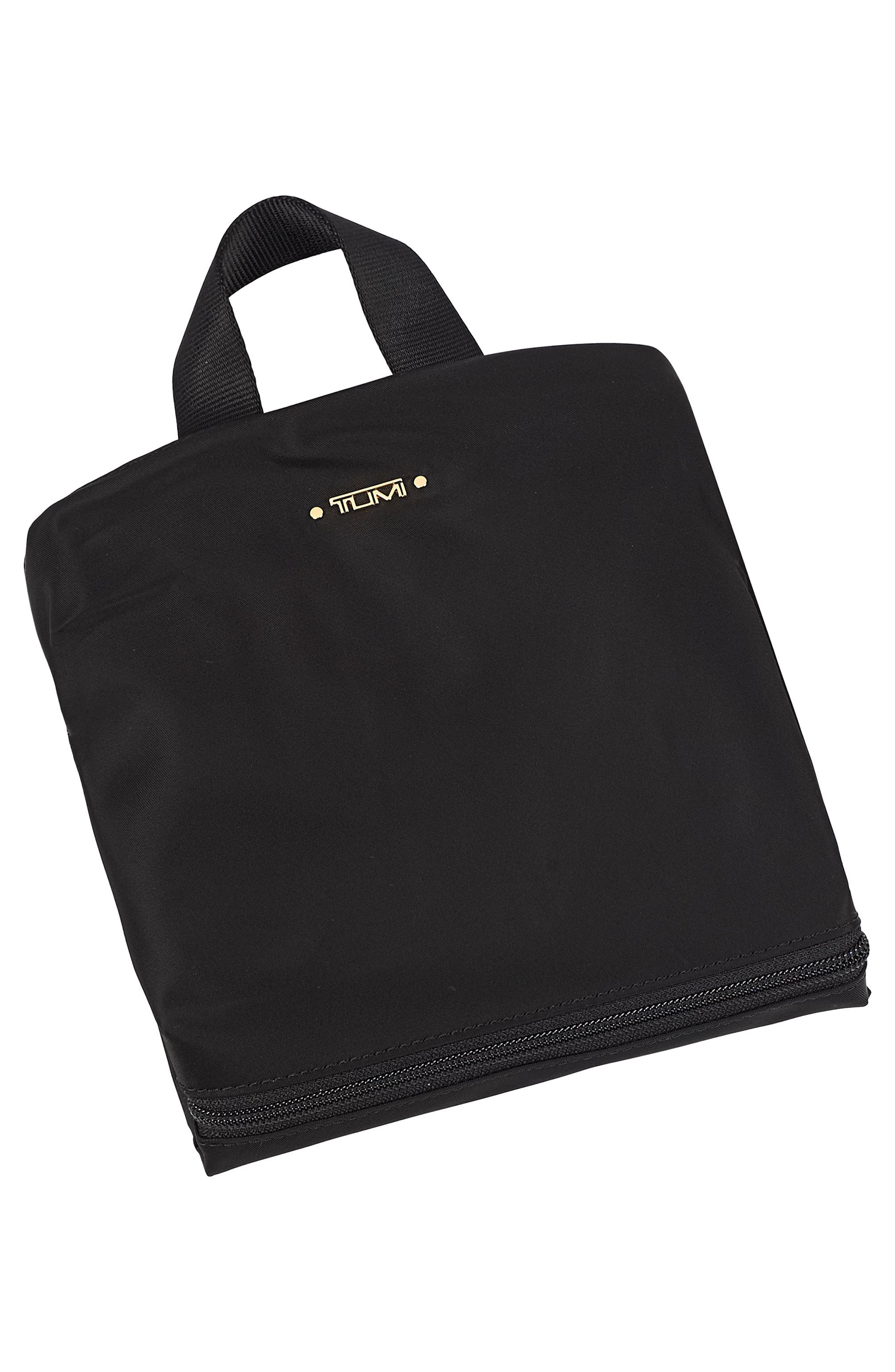 Voyageur - Just in Case Nylon Travel Backpack, Alternate, color, BLACK