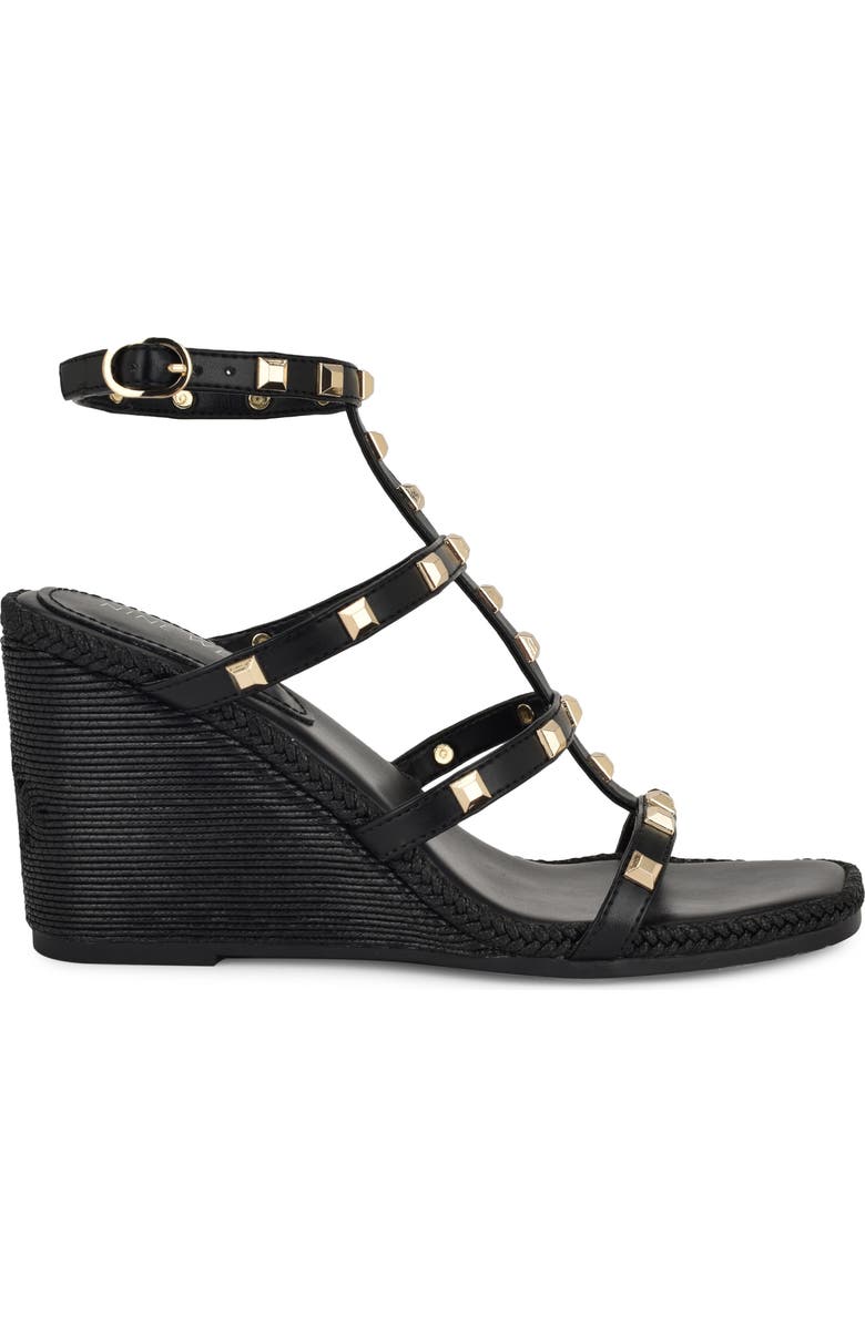 Nine West Sardis Strappy Wedge Sandal, Alternate, color,