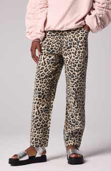 smALLSAINTS by ALLSAINTS Kids' Leopard Print Straight Leg Jeans