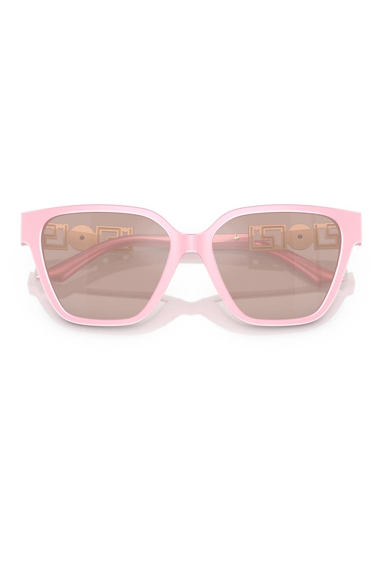56mm Butterfly Sunglasses, Alternate, color, PINK GRADIENT