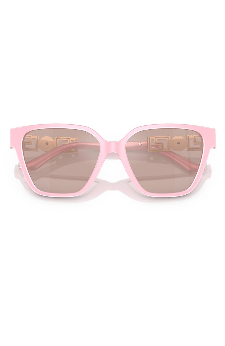 Versace 56mm Butterfly Sunglasses, Alternate, color, Pink Gradient