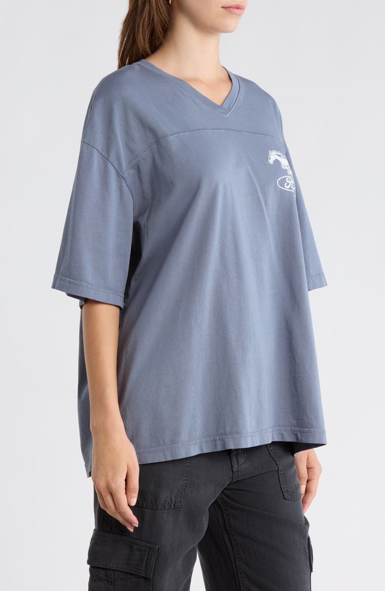 Junk Food Ford Mustang Graphic Cotton T-Shirt, Alternate, color, Deep Indigo