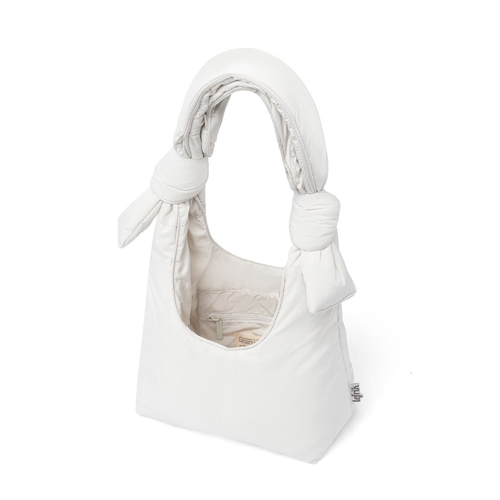 LEFRIK Biwa Puffy Mini Bag, Alternate, color, Ice