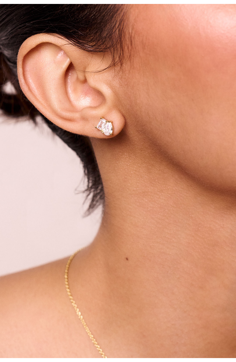 Electric Picks Et Tois Studs, Alternate, color, Gold