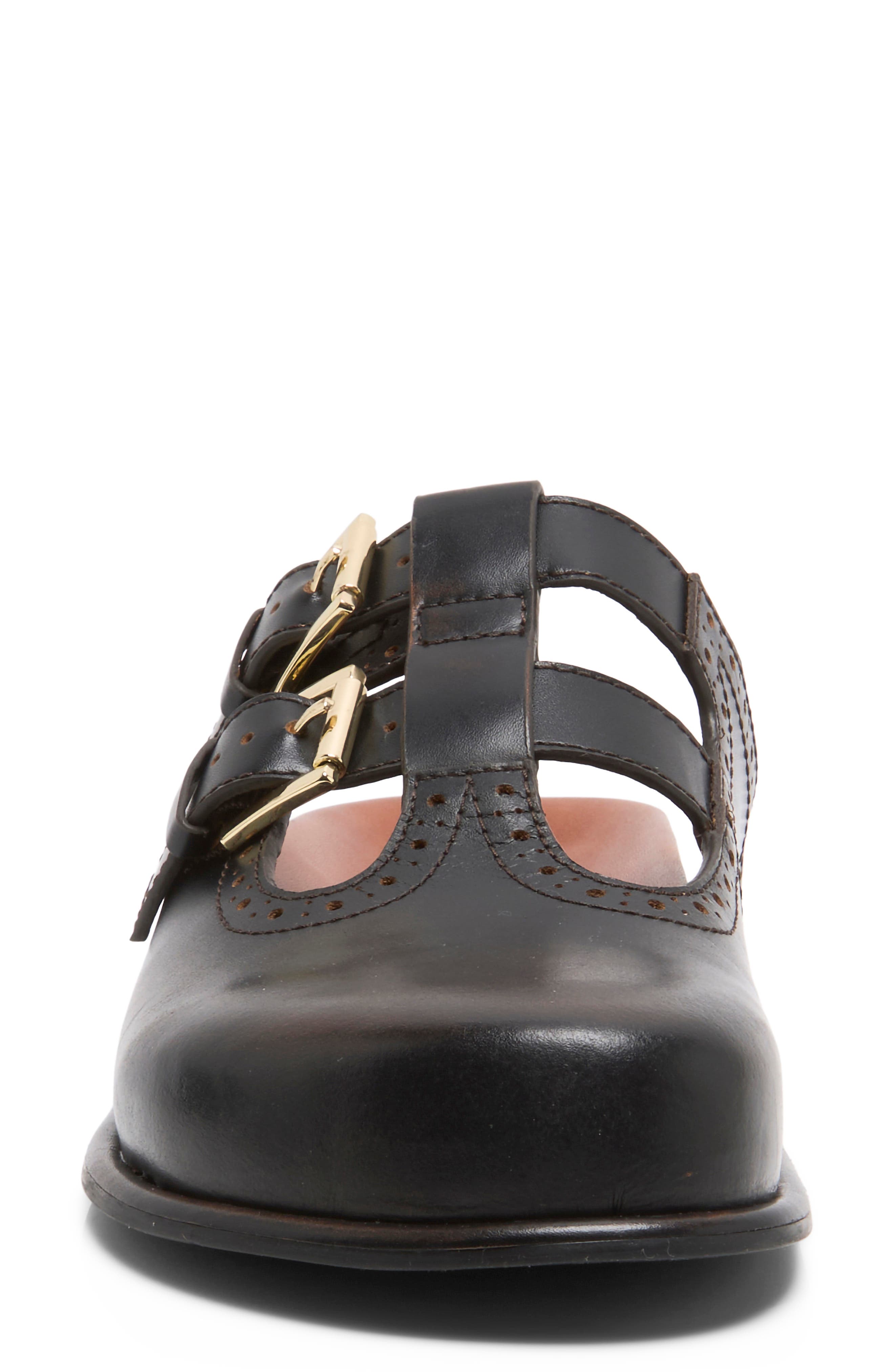 Shoreditch Buckle Mule, Alternate, color, ESPRESSO