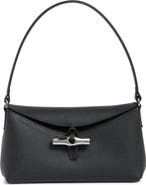 Longchamp Roseau Small Leather Shoulder Bag