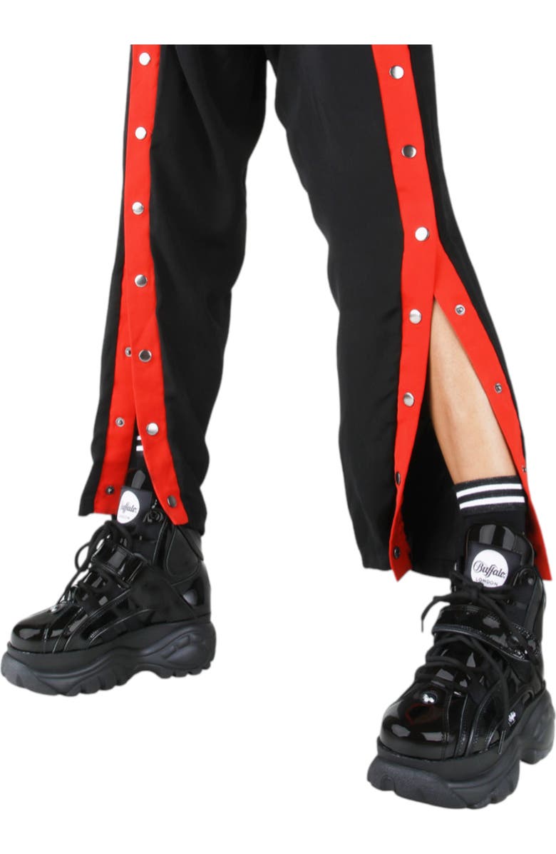 Buffalo Boots Classic High Leather Sneaker, Alternate, color, Black