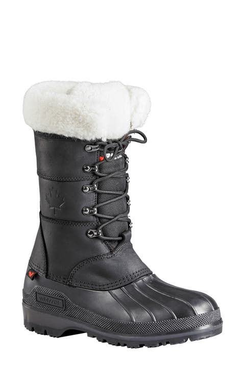 Maple Leaf Waterproof Snow Boot (Women)
