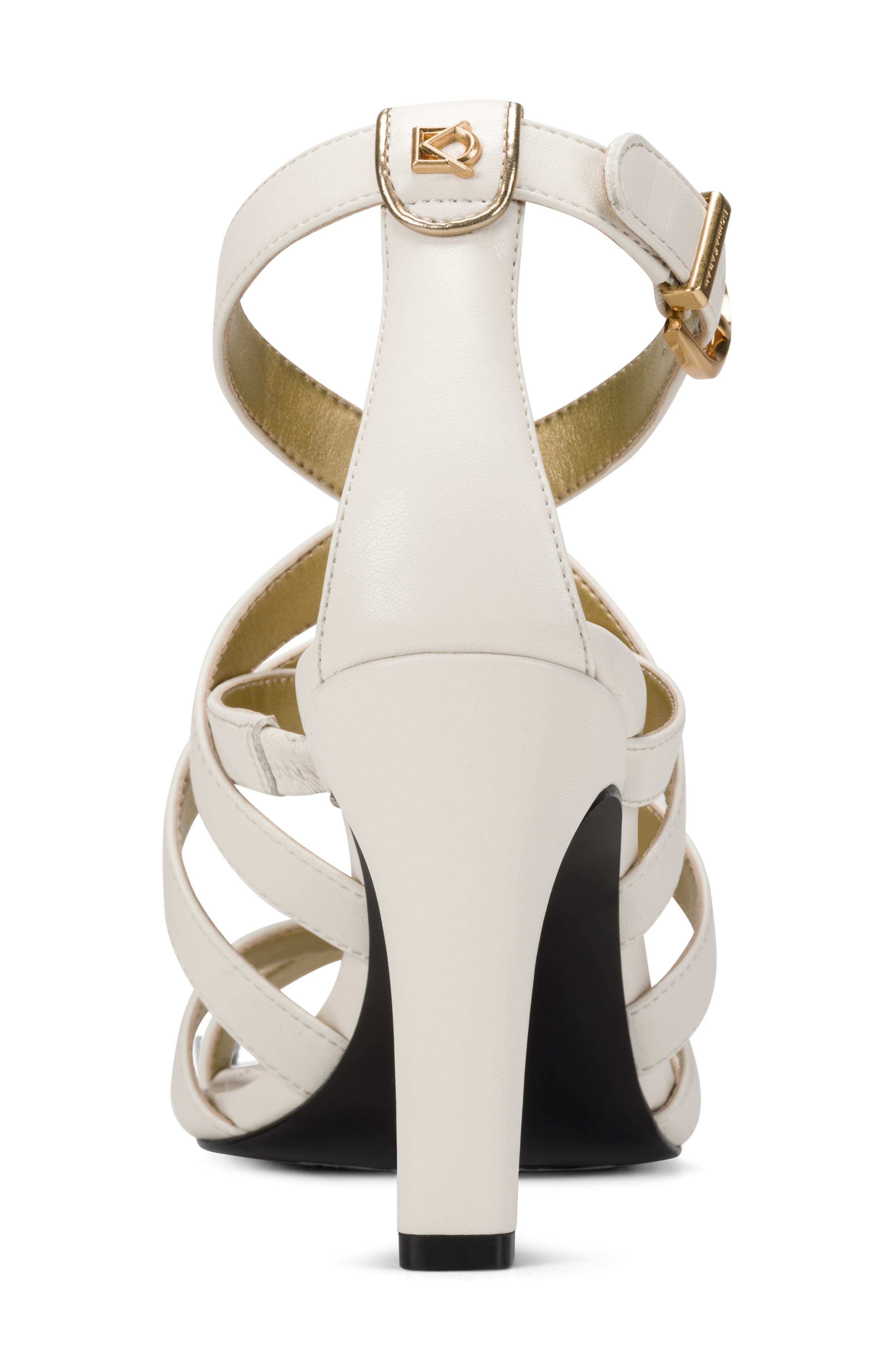 Donna Karan New York Briarrose Ankle Strap Sandal, Alternate, color, Ivory