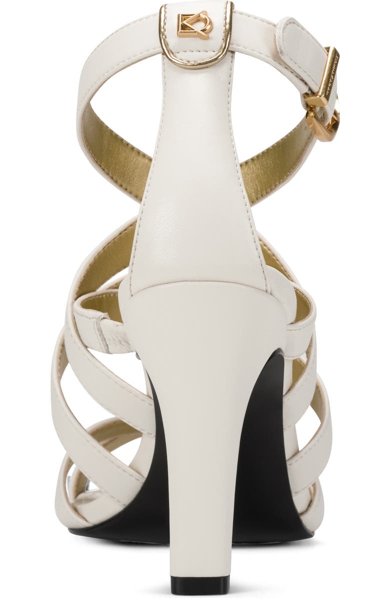 Donna Karan New York Briarrose Ankle Strap Sandal, Alternate, color, Ivory