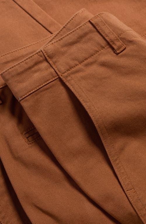 Seasalt Cornwall Painted Forms Ankle Barrel Leg Organic Cotton Pants In Brown