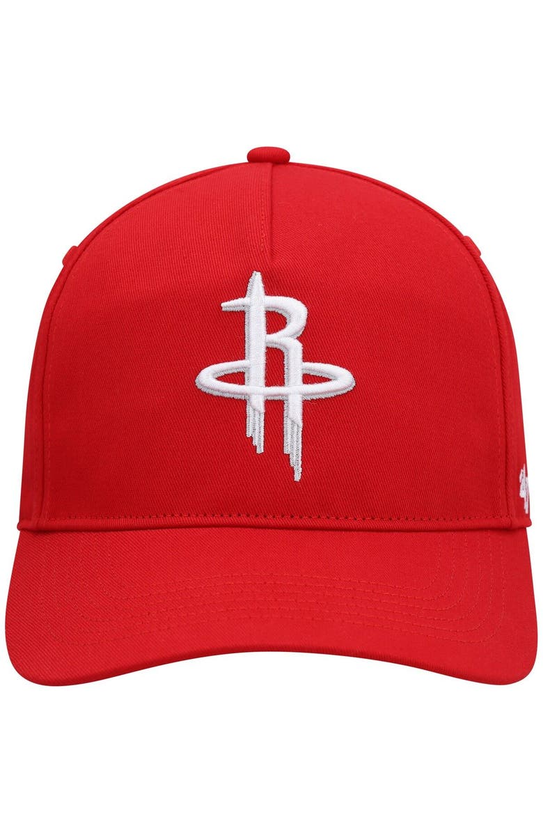 '47 Men's '47 Red Houston Rockets Hitch Snapback Hat, Alternate, color, Red