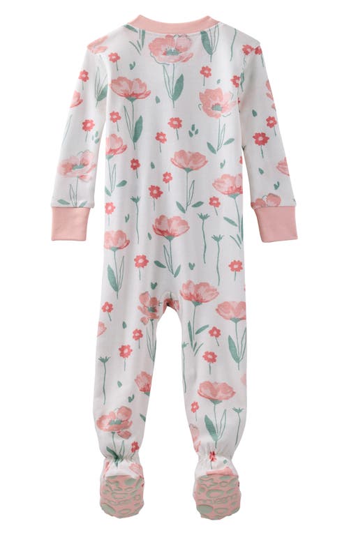 Butterblu Baby Cruz Footed Sleeper Pajama In Pink