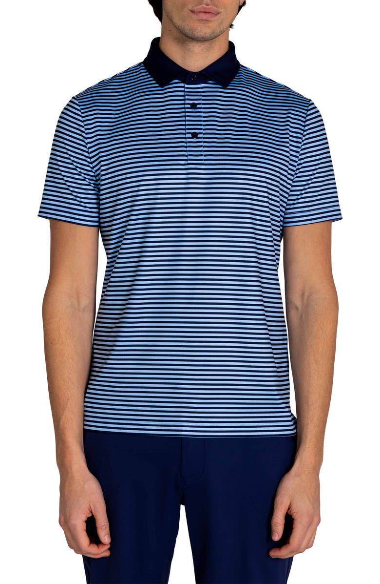 Redvanly Baker Stripe Polo, Main, color, 