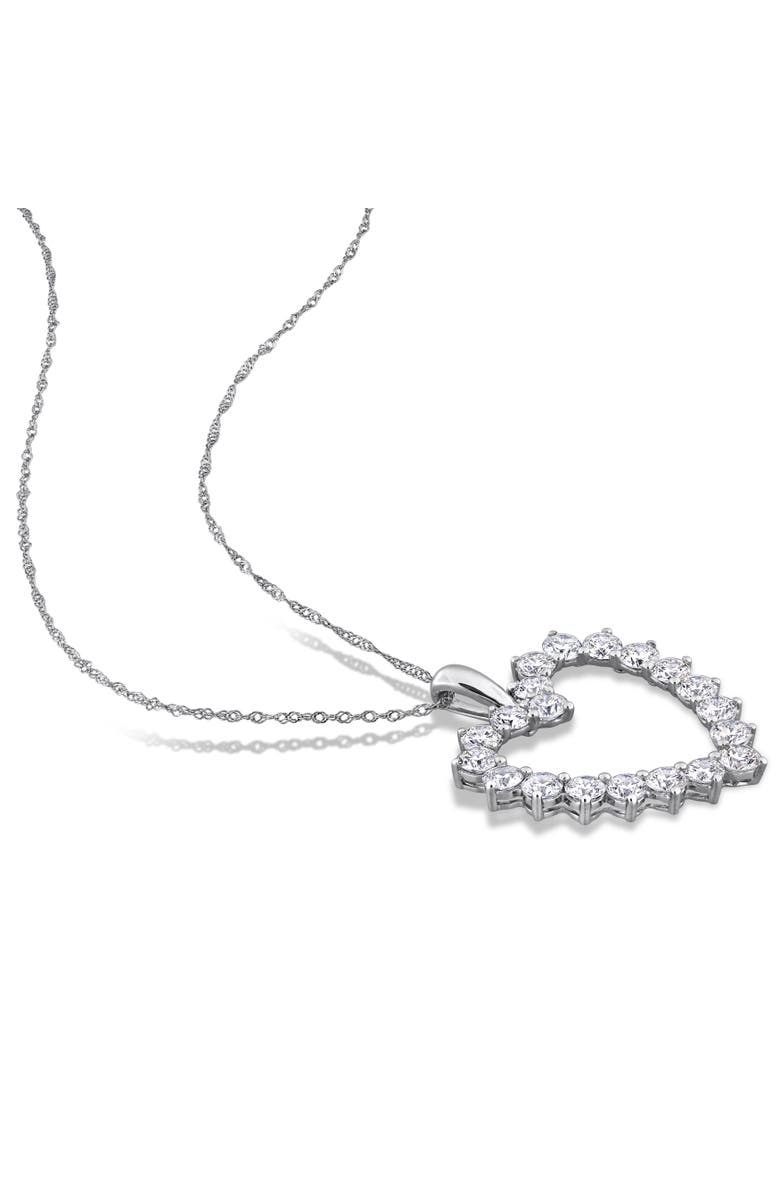 Julianna B. Lab-Grown Diamond Open Heart Necklace 14k, Alternate, color, 