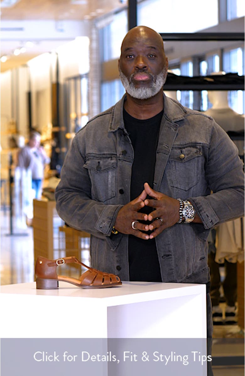 Valencia T-Strap Sandal, sales video thumbnail