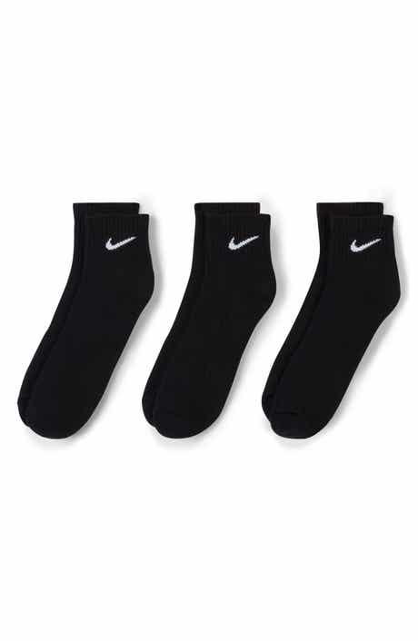 Nike Kids' Assorted 3-Pack Dri-FIT Everyday Cushioned Ankle Socks