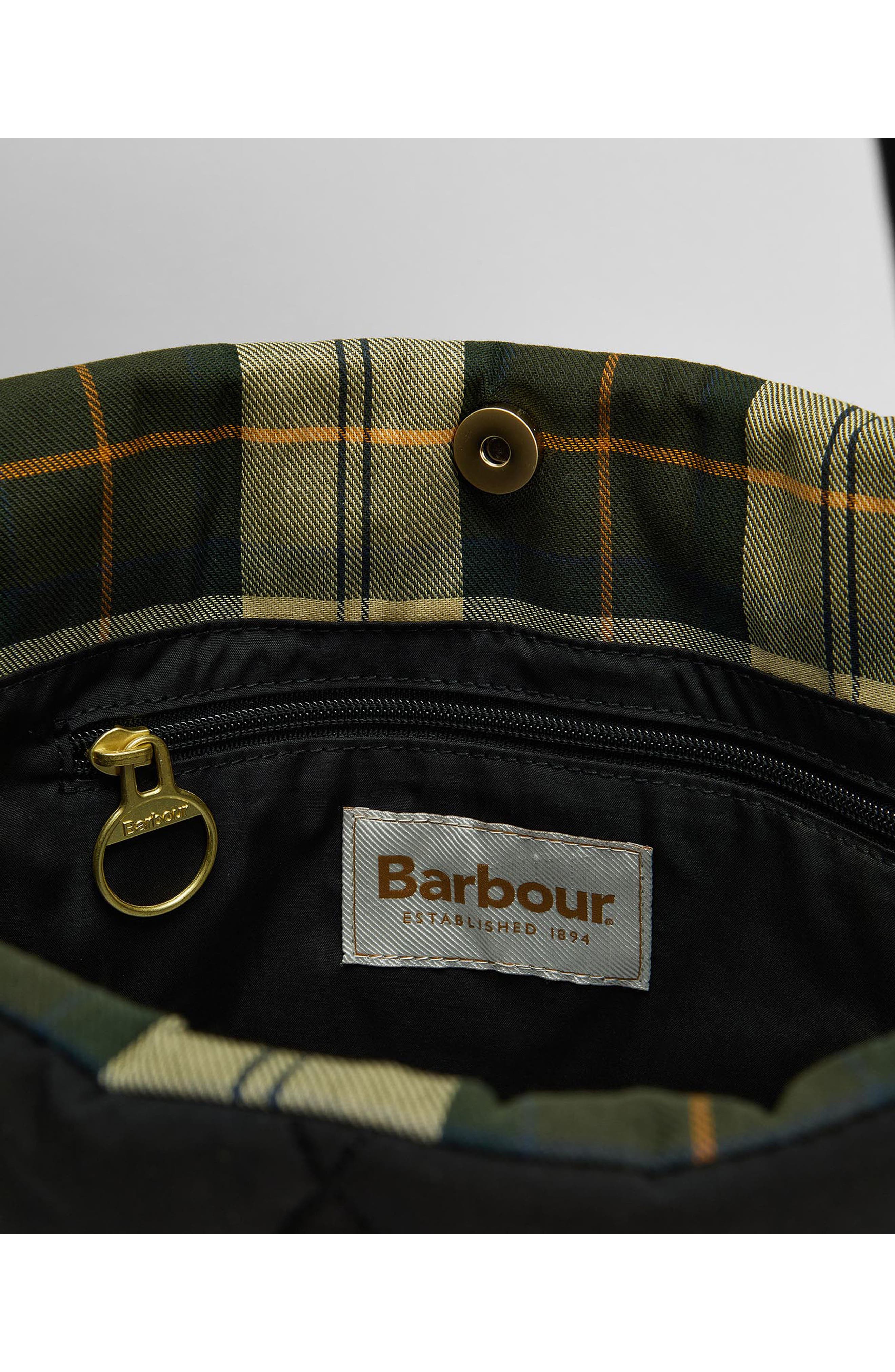 Barbour Mariah Diamond Quilted Tote Bag, Alternate, color, 