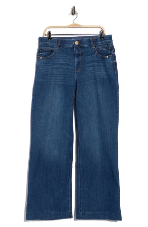 'Ab'Solution High Waist Wide Leg Jeans
