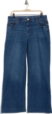 Democracy 'Ab'Solution High Waist Wide Leg Jeans