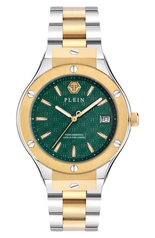 Philipp Plein Plein Underdog Bracelet Watch In Two Tone