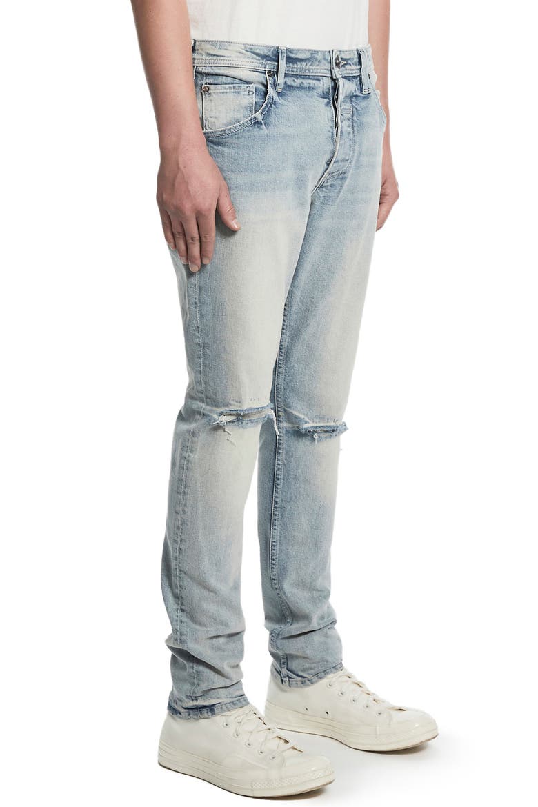 Ripped Slim Fit Jeans, Alternate, color, AMEDEO DESTRUCTED