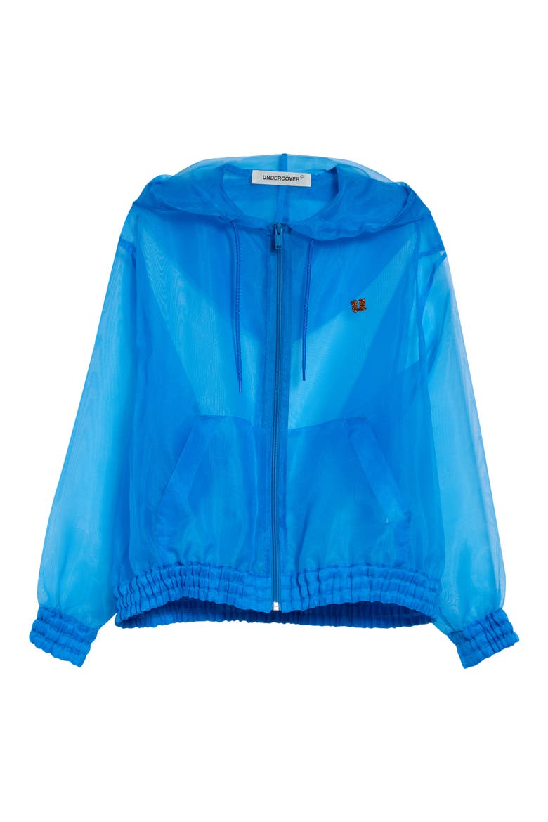 Organza Hoodie, Main, color, LIGHT BLUE