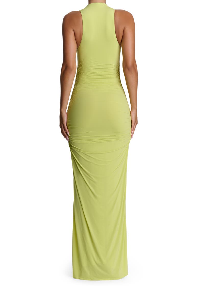 Sleeveless Maxi Dress, Alternate, color, CHARTREUSE