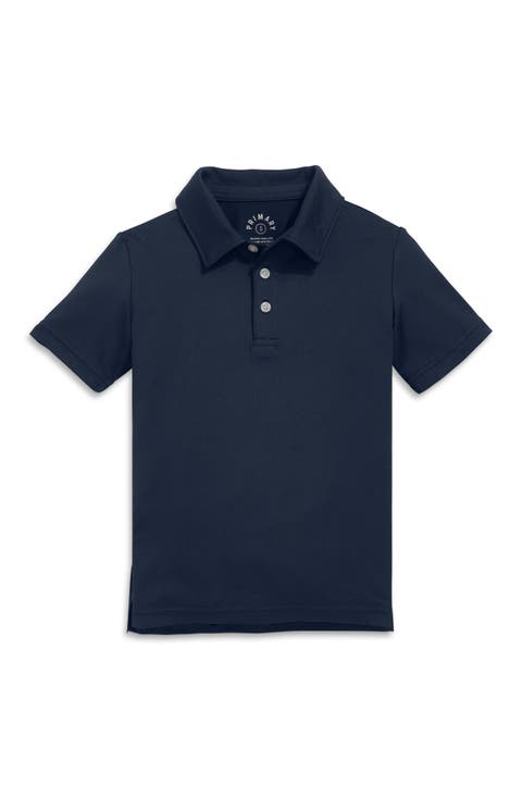 Short Sleeve Flexknit Polo (Toddler, Little Kid, & Big Kid)