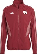 adidas Men's adidas Red Bayern Munich 2023/24 Anthem Full-Zip Jacket