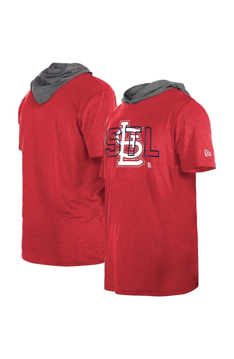 New Era Men's New Era Red St. Louis Cardinals Team Hoodie T-Shirt, Main, color, Red