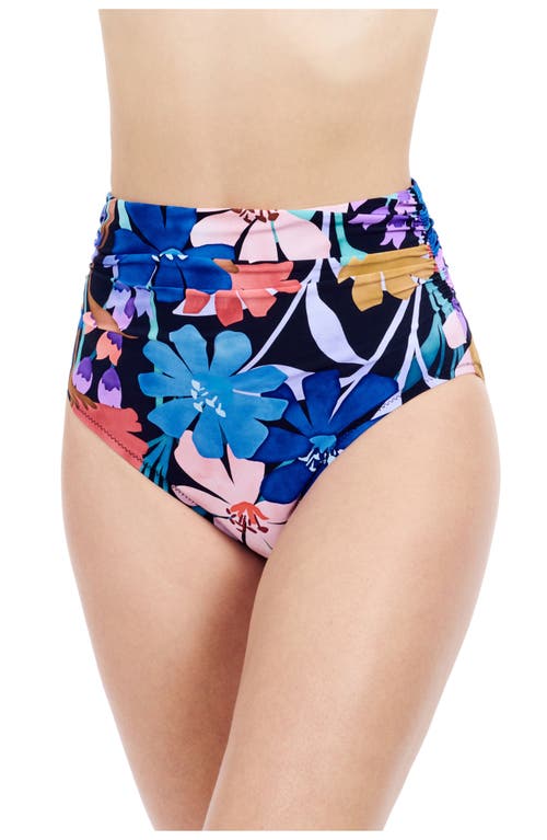 Profile By Gottex Melody High-waist Bikini Bottom In Black Multi