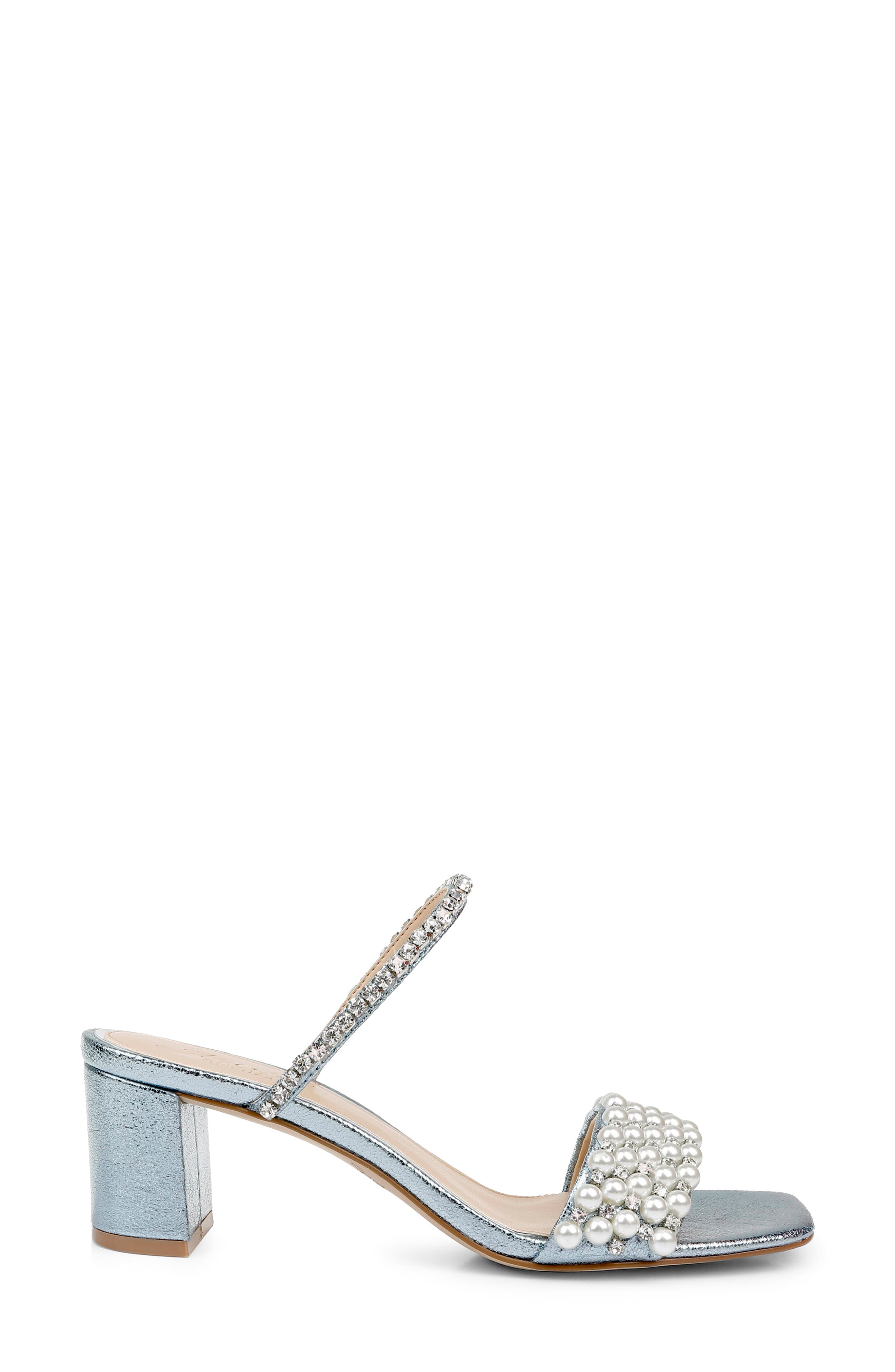 Orsen Embellished Slide Sandal, Alternate, color, LIGHT BLUE