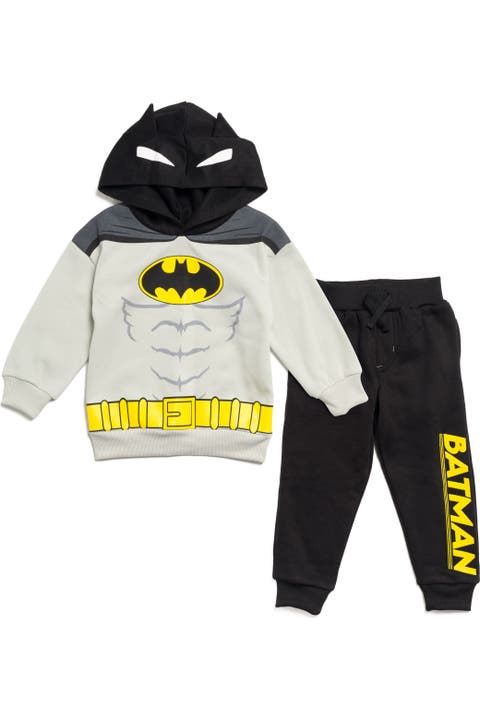 Justice League Batman Fleece Hoodie and Pants Set